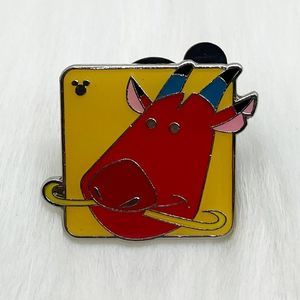 🔮 5/$25 Disney Chinese Zodiac Dragon Mushu Mulan Pin